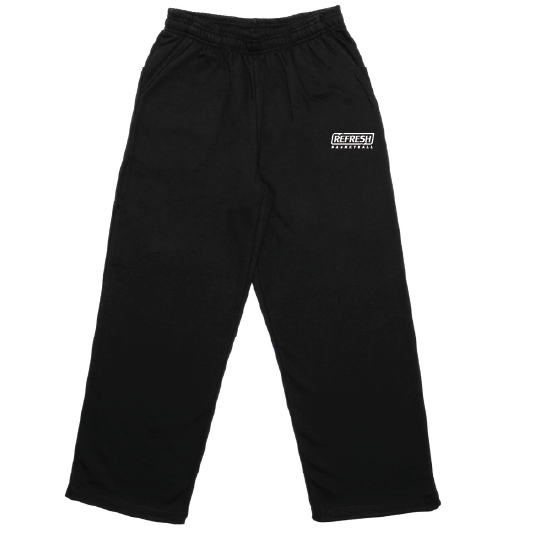 Refresh Open Bottom Pants [Embroidered]